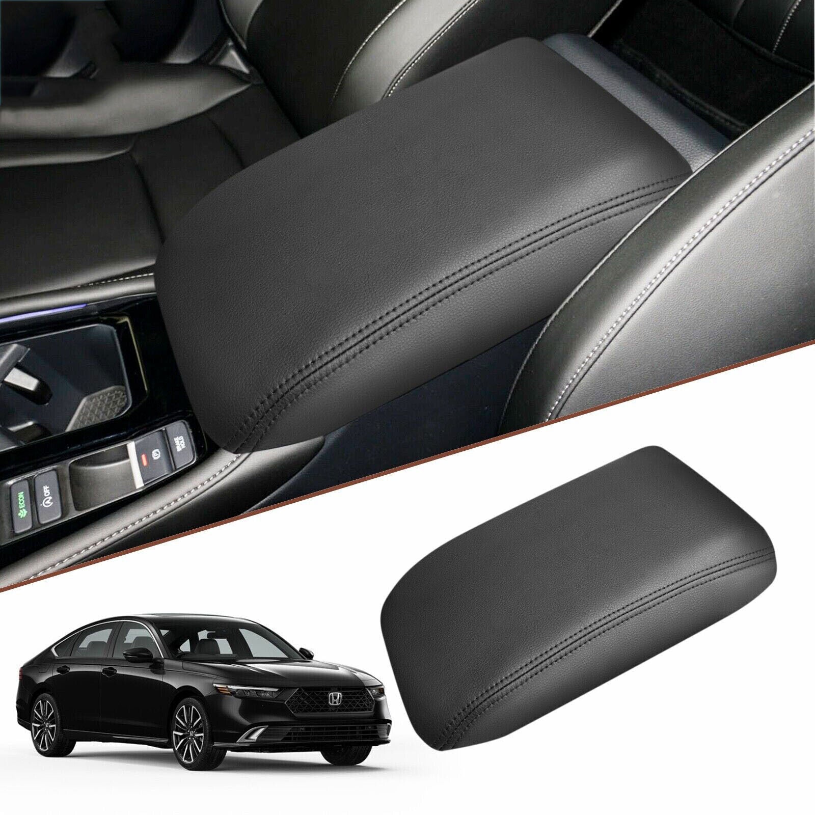 Center Armrest Storage Box Cover Protector Cushion Mat For 23-2024 for Honda Accord