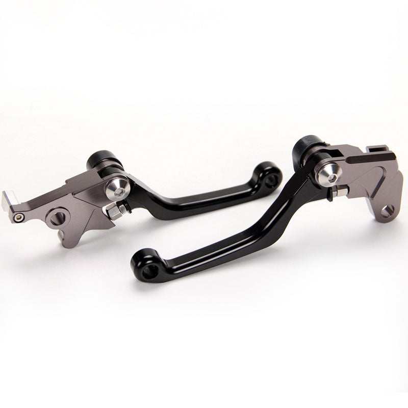 Black Brake Clutch Pivot Levers for Suzuki DRZ400S DRZ400SM (2000-2019) CNC