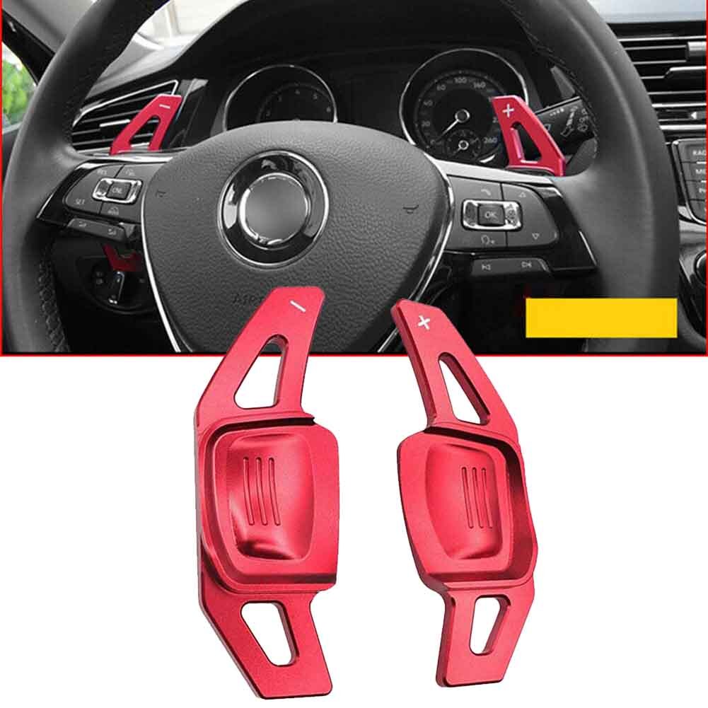 Extended version of CNC steering wheel paddle shifter suitable for Volkswagen for Tiguan , for Golf 7, MK7, for Passat B8