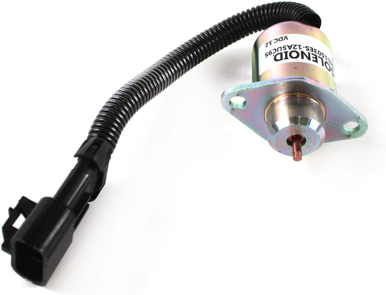 Fuel Shutdown Solenoid 1503ES-12A5UC9S 12V for Kubota V1505 R90 R-25-15230-01