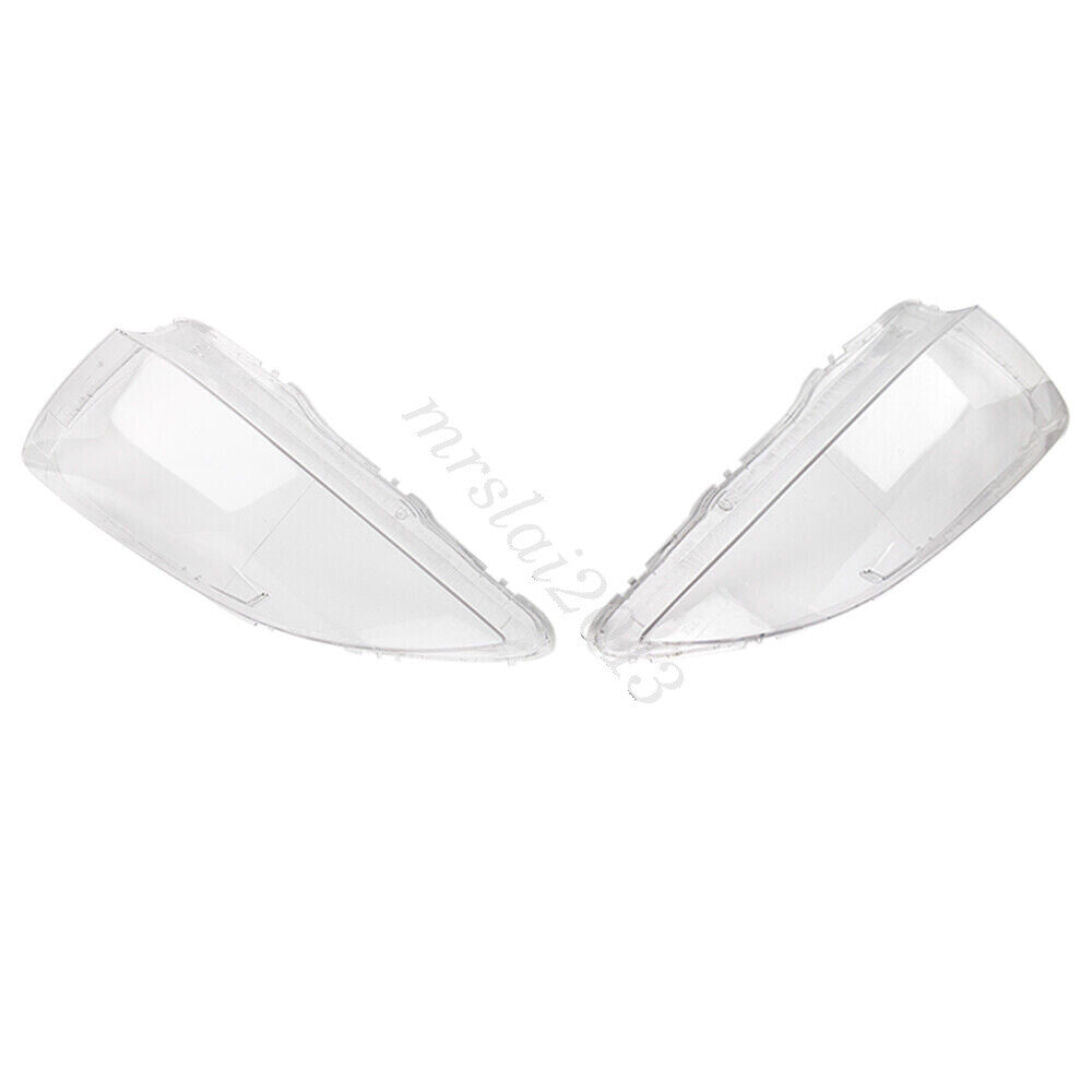 Left+Right Headlight Clear Lens Lampshade Cover for Honda for Accord 2003-2007