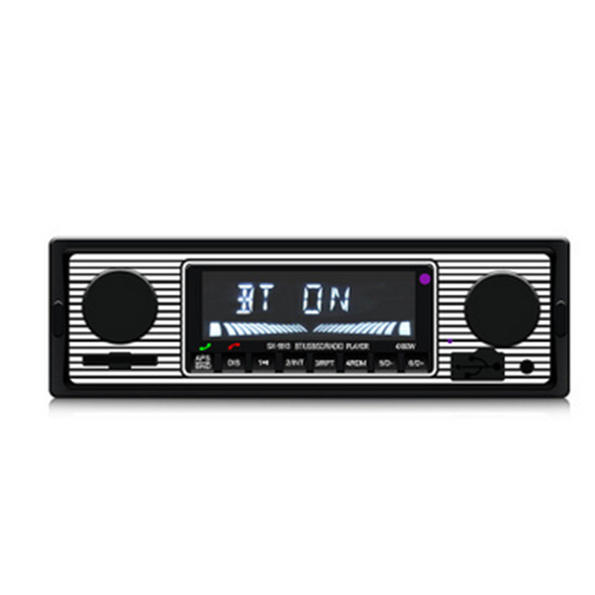 12V Bluetooth Car FM Radio MP3 Player USB Classic Stereo Audio Receiver AUX SD
