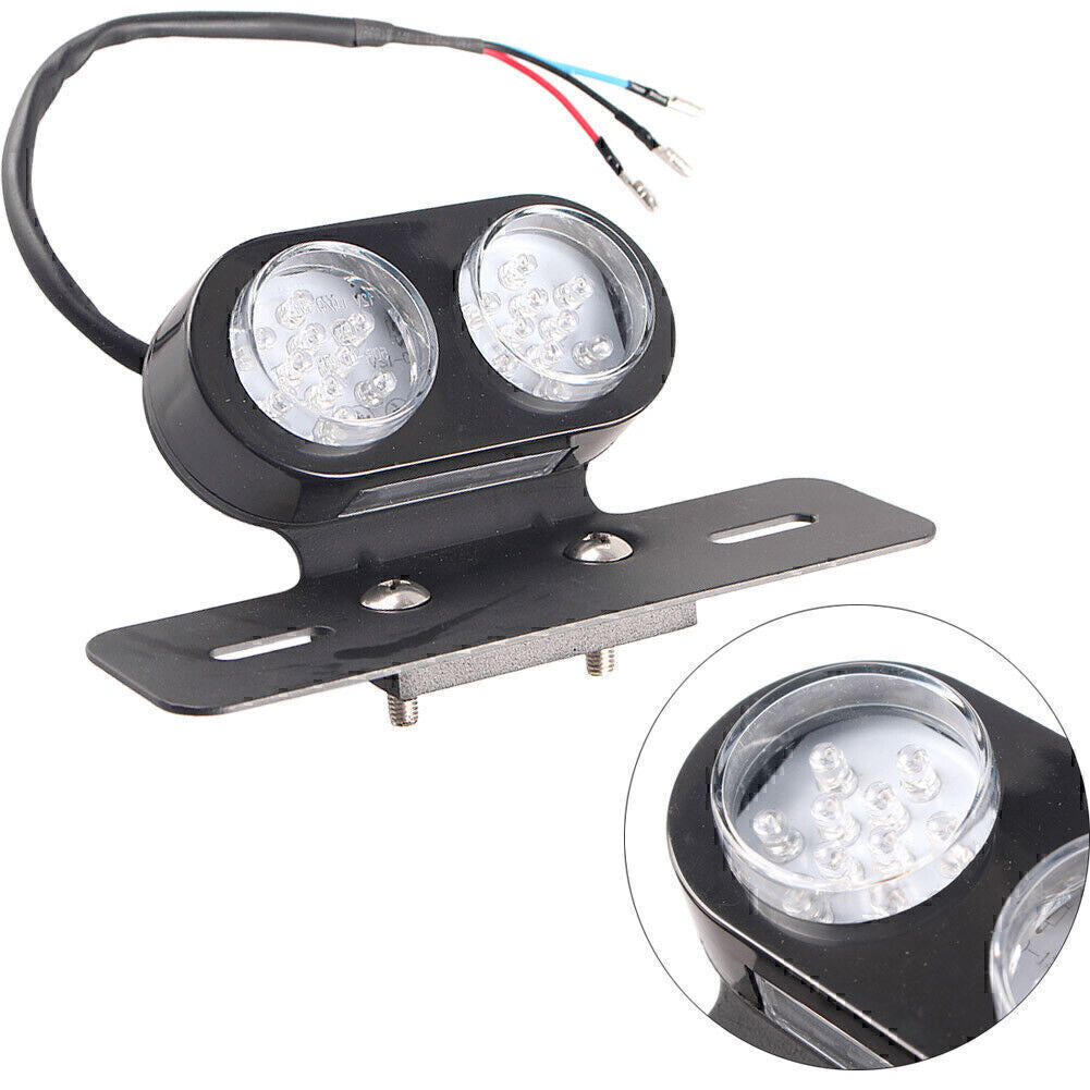 Rear Brake Turn Signals LED Stop Tail Light for ATVs Dirt Bike Custom Chopper