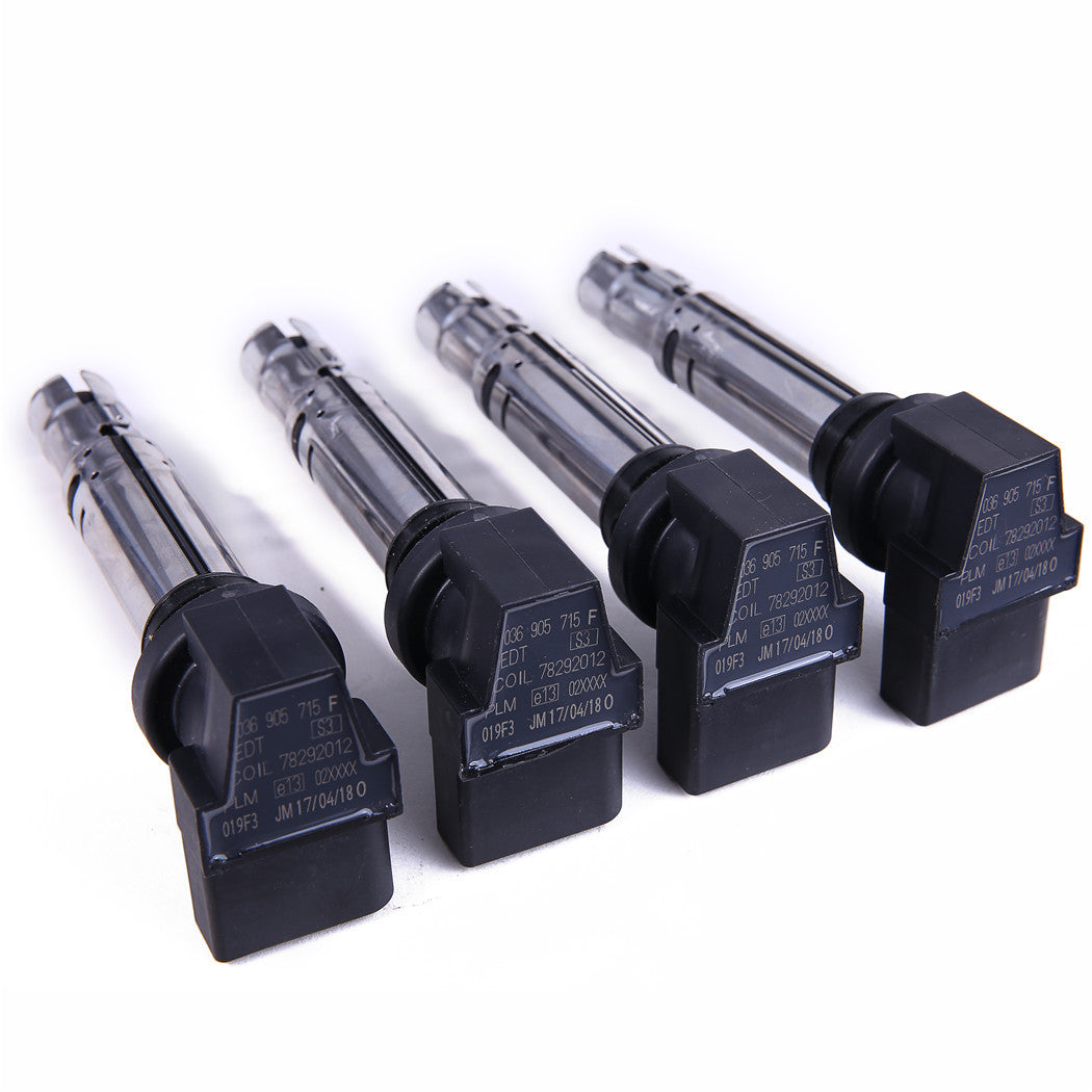 4Pcs Ignition Coil Kit FitFor for VW Beetle for Golf for Jetta Caddy for AUDI A3 036 905 715 F