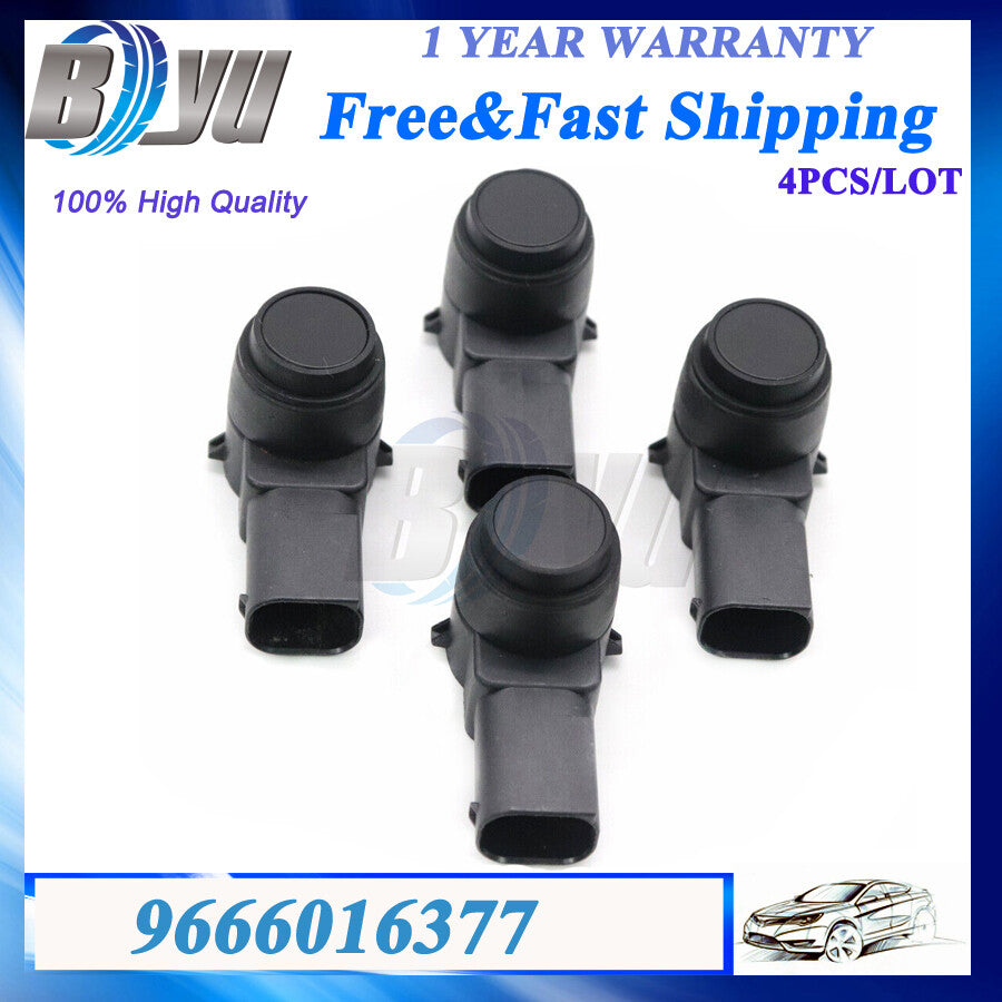 9666016377 4X PDC Parking Sensor for Peugeot 308 407 RCZ for Citroen C4 C5 C6 DS3