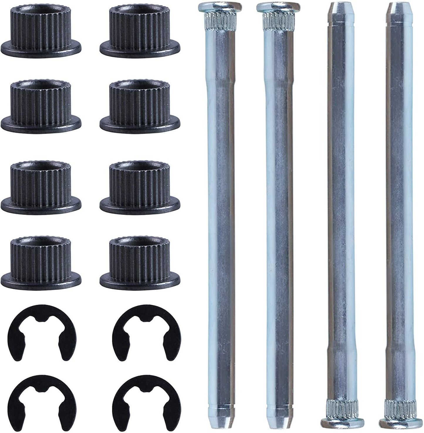 Door hinge pin and bushing repair kit roller compatible with for Chevrolet for GMC truck SUV