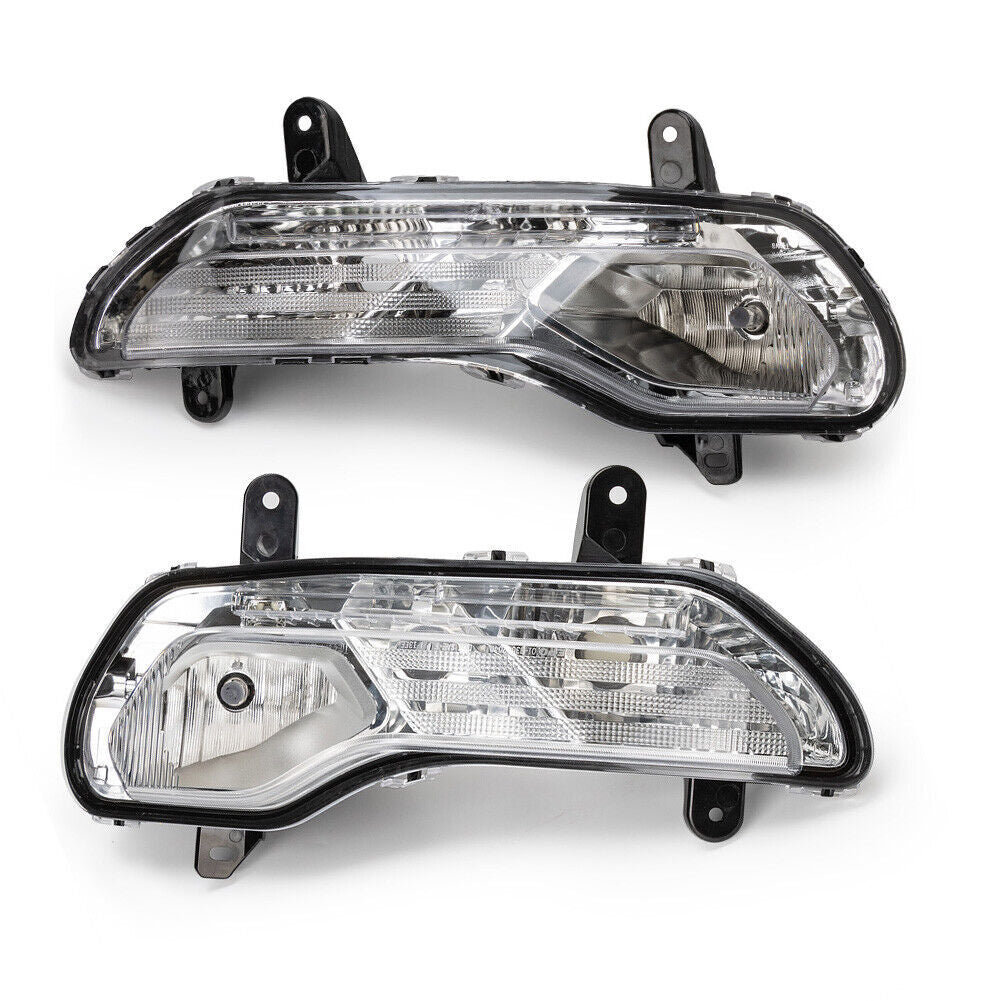 2X Clear Lens Front Bumper Fog Lights For 13-2016 for Ford Kuga Escape Left Right