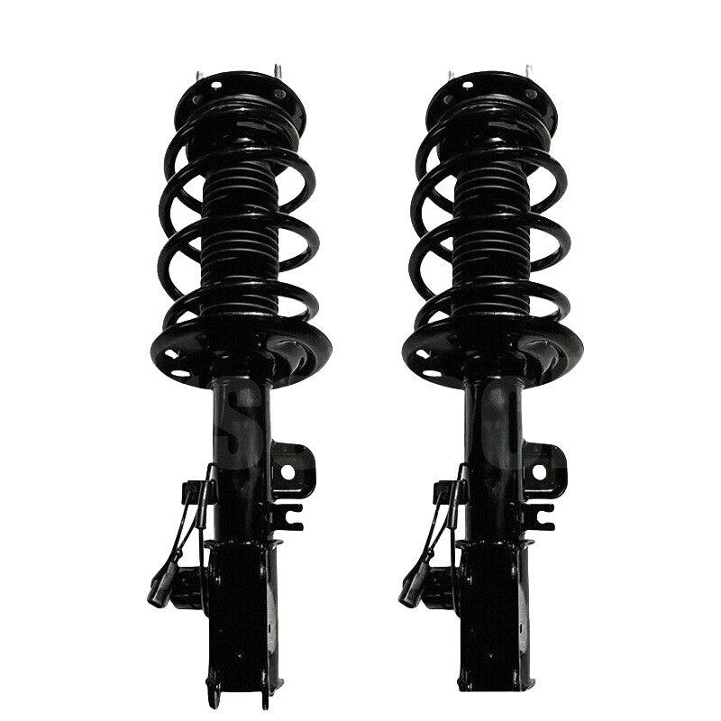 2-Piece Front Shock Strut Assembly EDC for BMW 3 Series, 4 Series, F30, F31, F36, 340i, 428i, 435i