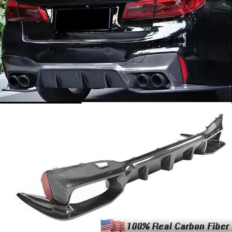 Suitable for 2018-23 for BMW F90 M5 3D Style Carbon Fiber Rear-Mounted Engine Supercharger Lowering Balance