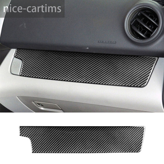 For Toyot@ RAV4 2006-12Carbon Fiber Center Console for Co -pilot Dashboard Panel Trim