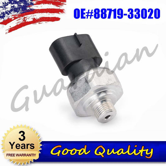 Air Conditioner AC Pressure Switch Sensor 88719-33020 is suitable for LEXUS CT200H, ES300H, ES350, and GS450H models.