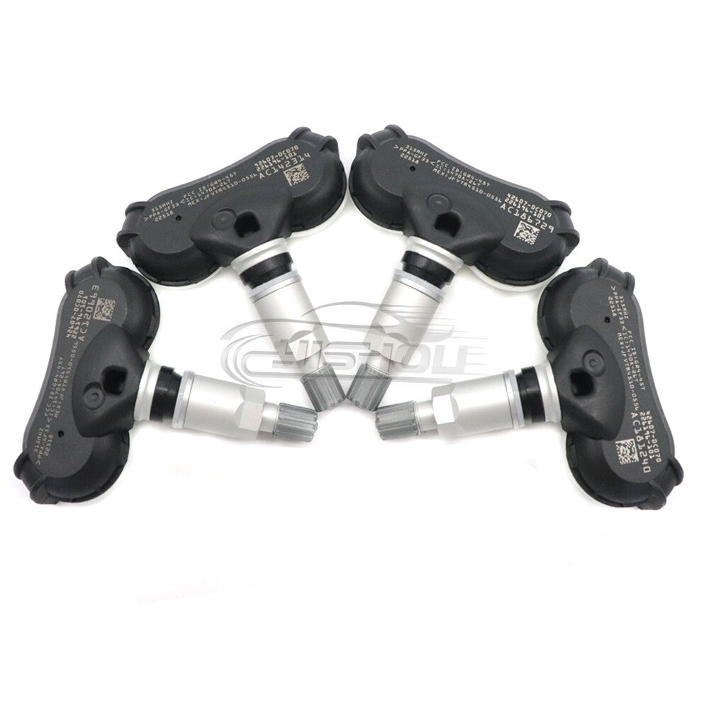 4PCS 42607-0C070 TPMS for TOYOTA for SIENNA TUNDRA Transmitter TIRE PRESSURE SENSOR