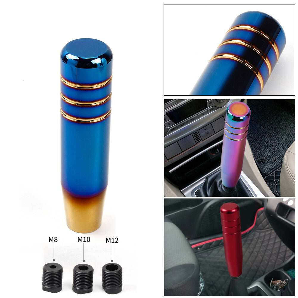 JDM Universal Aluminum Automatic Stick Car Gear Shift Knob Shifter 5 6 Speed