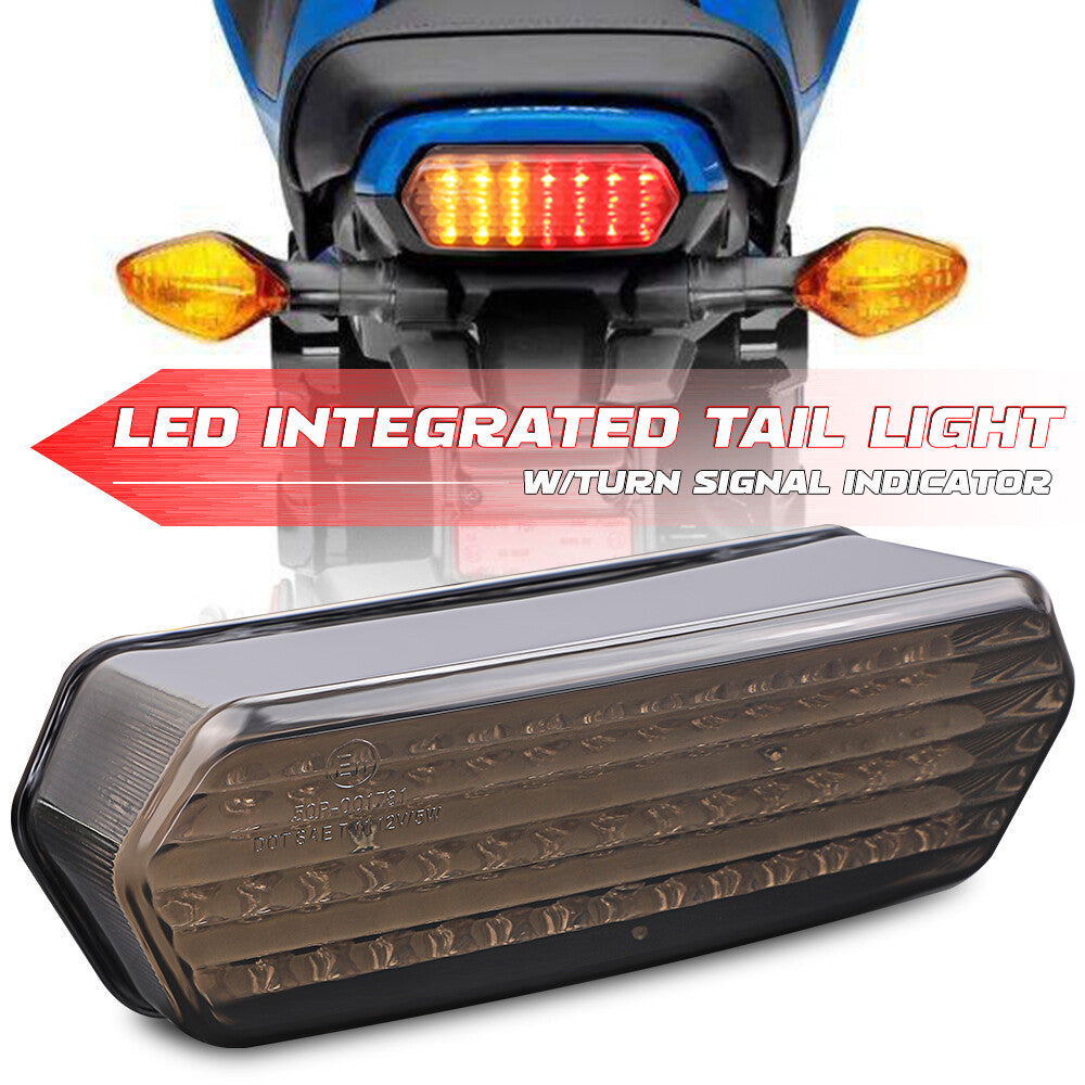 Motorcycle LED Integrated Brake Tail Light Turn Signal for Honda MSX/Grom 125