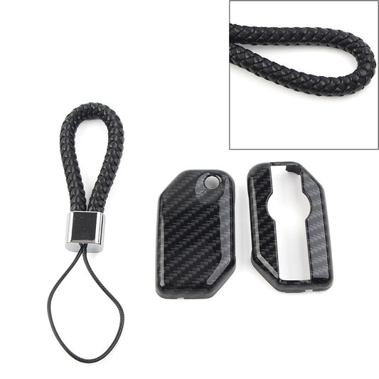 Key Chain Procter Cover Fob Carbon ABS Fit for BMW F750GS F850GS R1200GS R1250GS