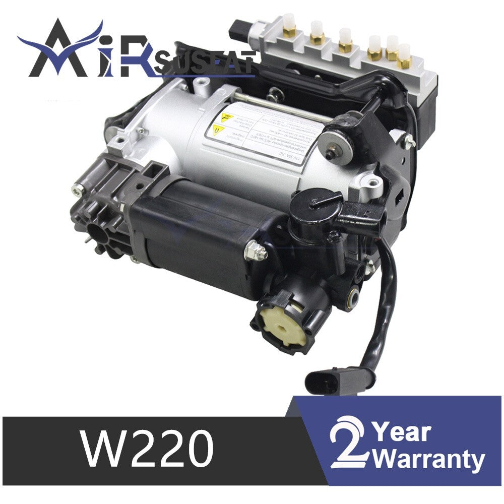 for Mercedes W220 S Class Air Suspension Compressor Pump Valve Block Assembly