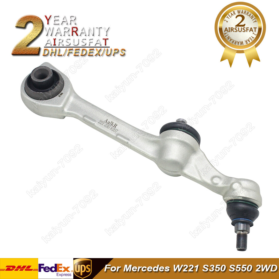 Front Right Lower Control Arm for Mercedes S Class W221 S350 S550 2213308207 2WD