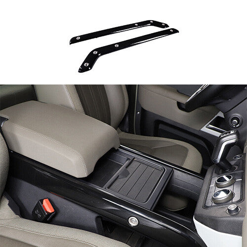 Strip Replace for Land Rover for Defender 2020-2023 Glossy Black Gear Shift Side 2PC