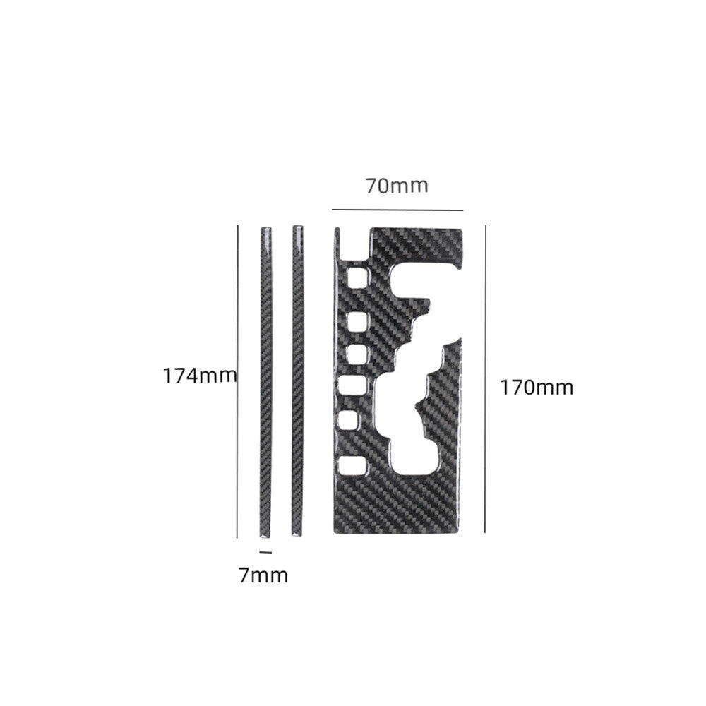 Carbon Fiber Automatic Console Gear Shift Box Trim For Toyot@ FJ Cruiser 2007-21