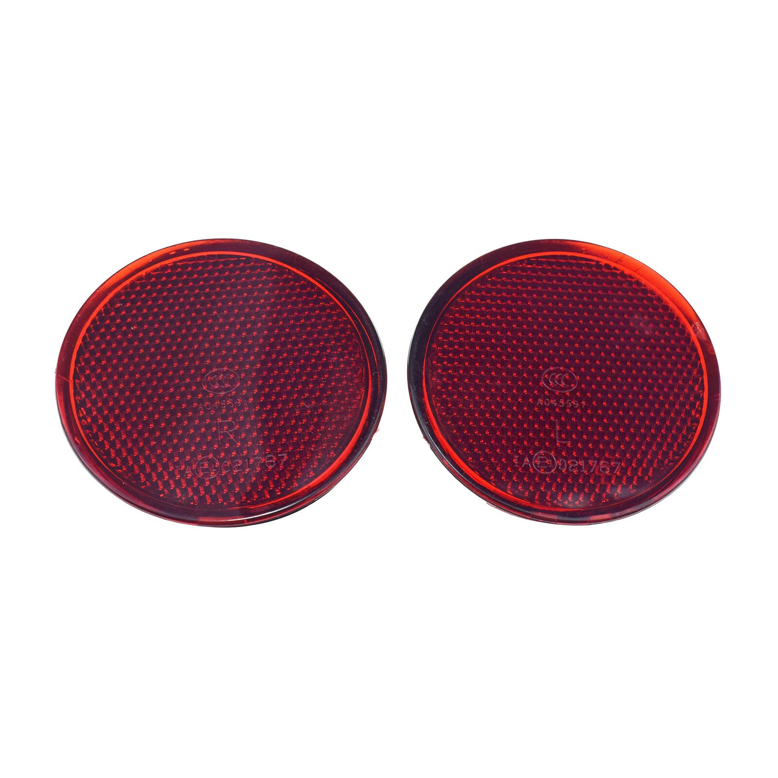 Pair Left Right Rear Tail Bumper Reflectors for Nissan Qashqai J10 2007-2013