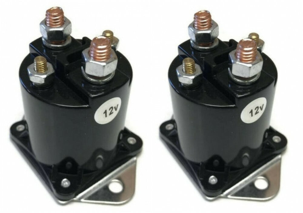 2PC 12V Solenoid Switch 1013609 for 1984-Up Club Car for DS , Precedent Gas for Golf Cart