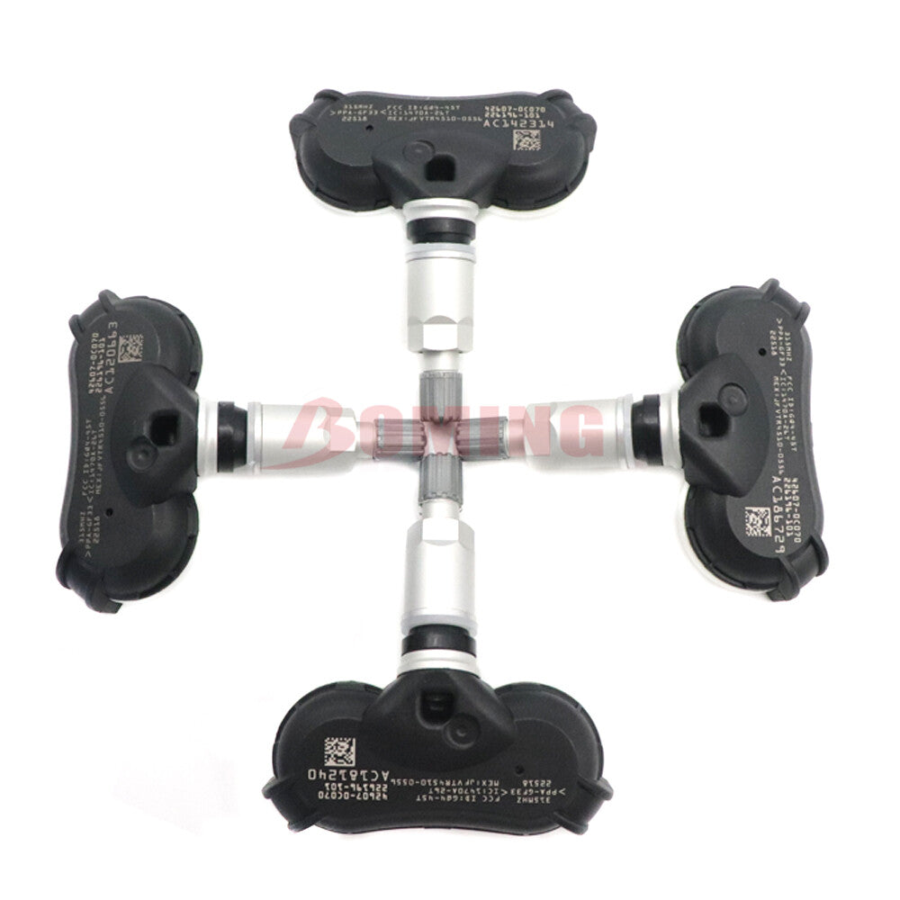 4PCS NEW 42607-0C070/08010 TPMS Tire Pressure Sensors for Toyota for Sienna Tundra