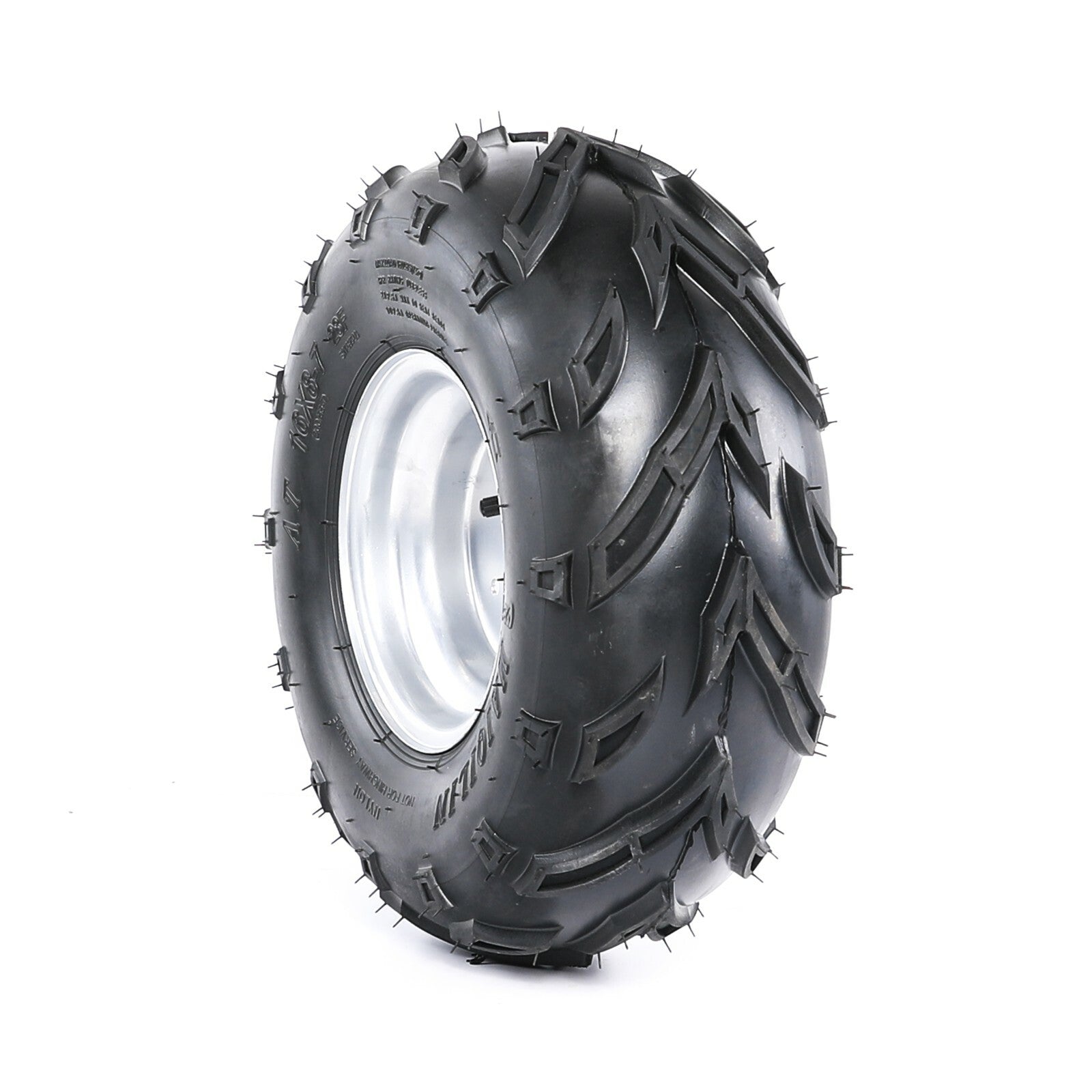 2-pack of 3 studs, 16x8-7 tires and rims, all-terrain vehicle, front and rear tires, 110cc/125cc, four-wheel go-kart.