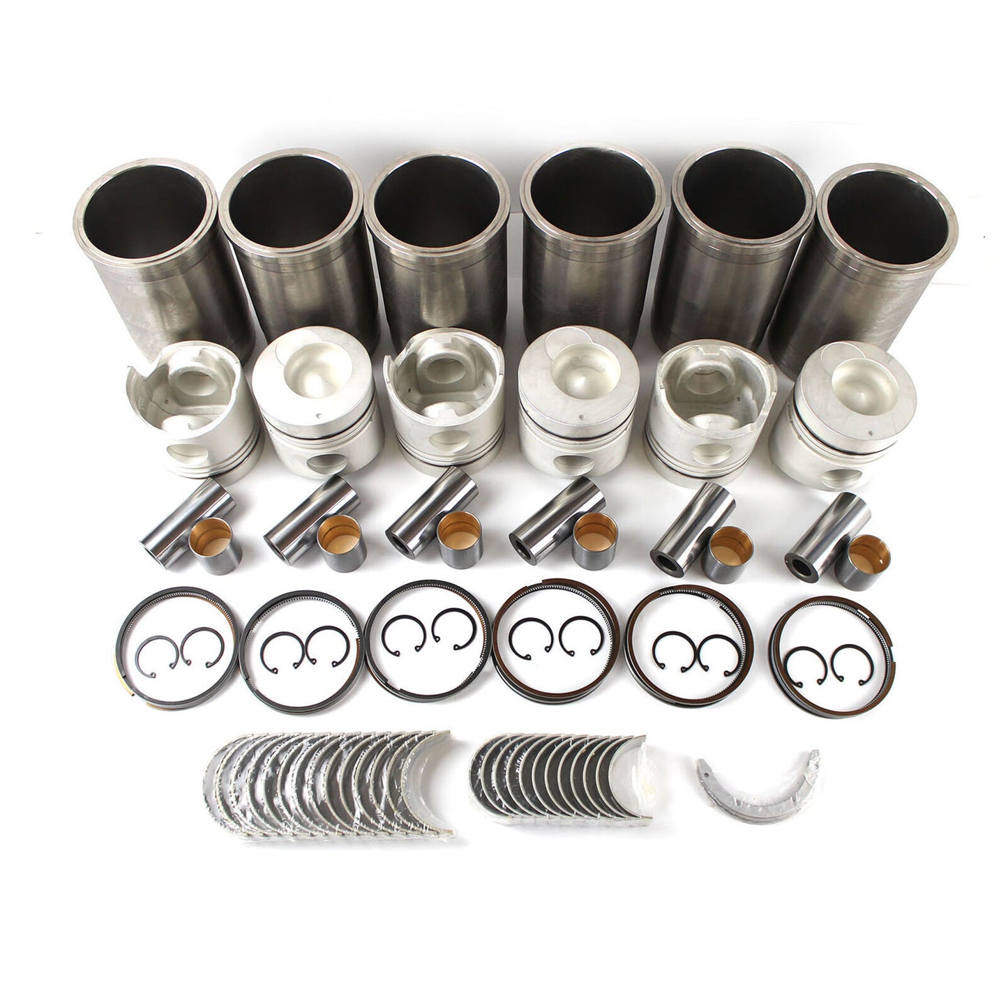 for Mitsubishi Kobelco Kato DH700 Engine Rebuild Kit 6D14 6D14T Excavator DHL