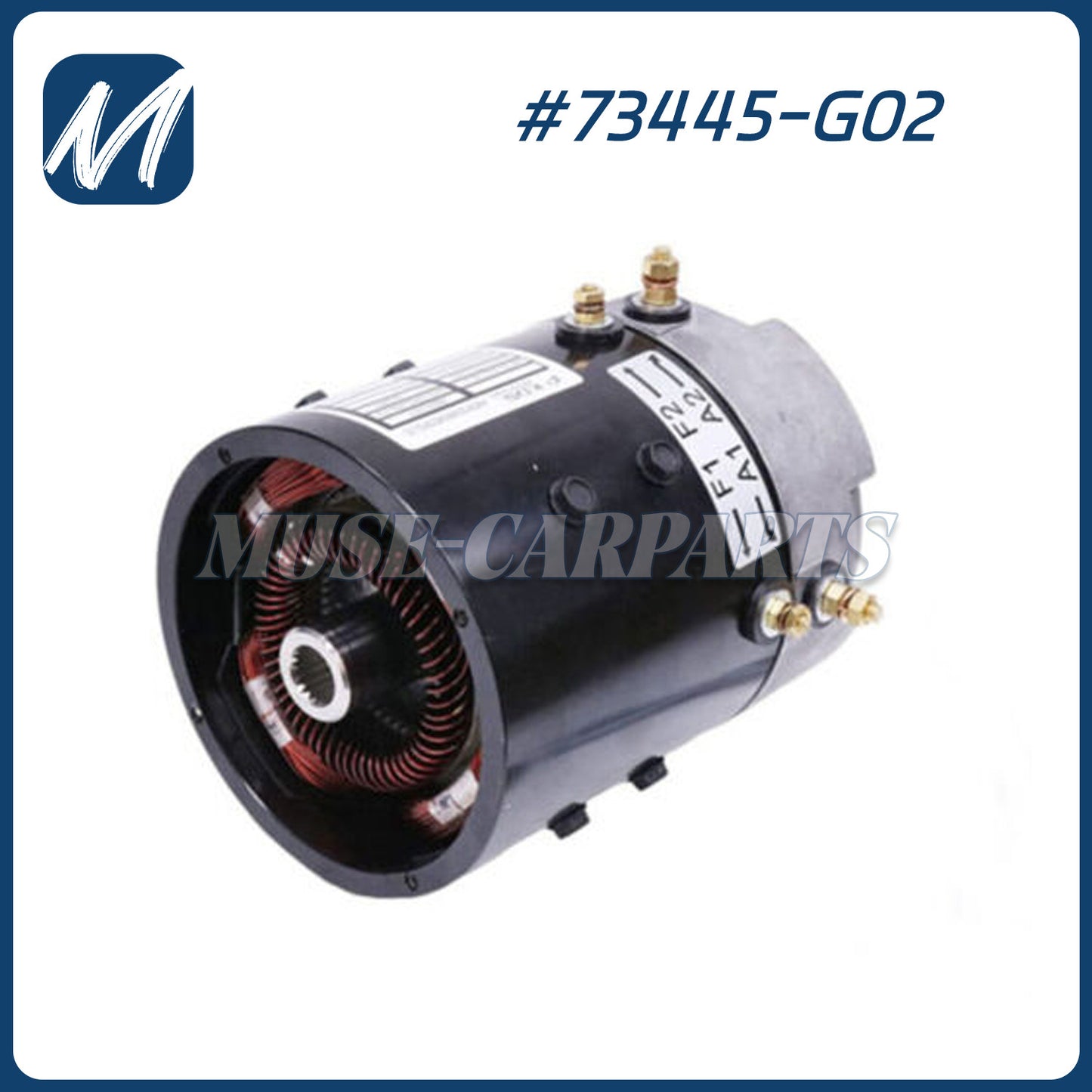 Electric Motor 36V For 2000-2010 EZGO TXT PDS 73124-G01, 73445-G02, 73124-G08