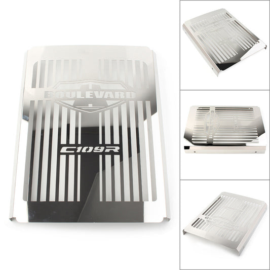 Fit for Suzuki Boulevard C109R Intruder VLR1800 Radiator Cooler Cooling Guard Chrome