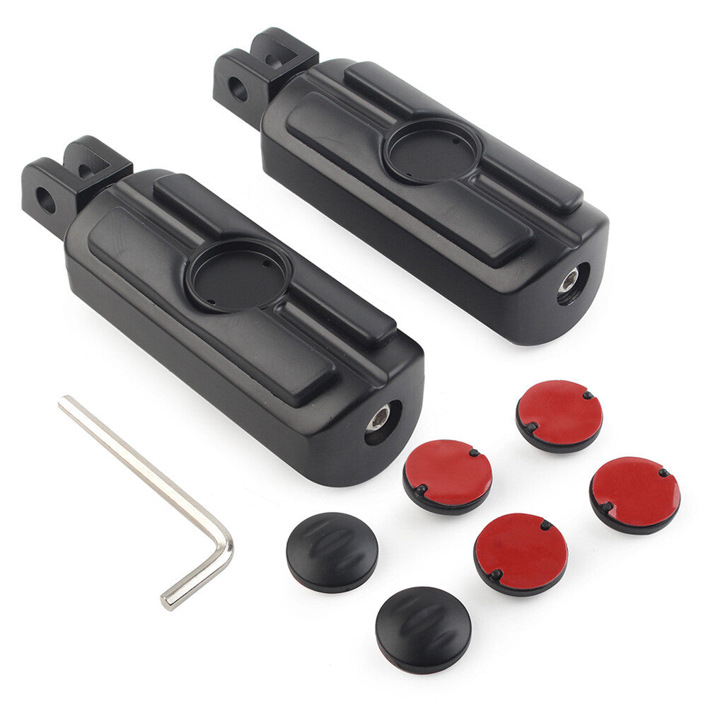 Front Foot Pegs Footrests Footpegs for Honda CBR 600 F5 2000-2008 07 Black Pair