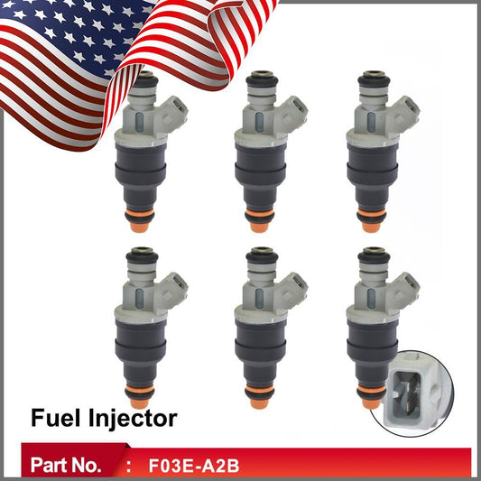 6X Fuel injectors for 1985-1997 for Ford Aerostar Ranger 2.9L/3.0L V6 F03E-A2B new