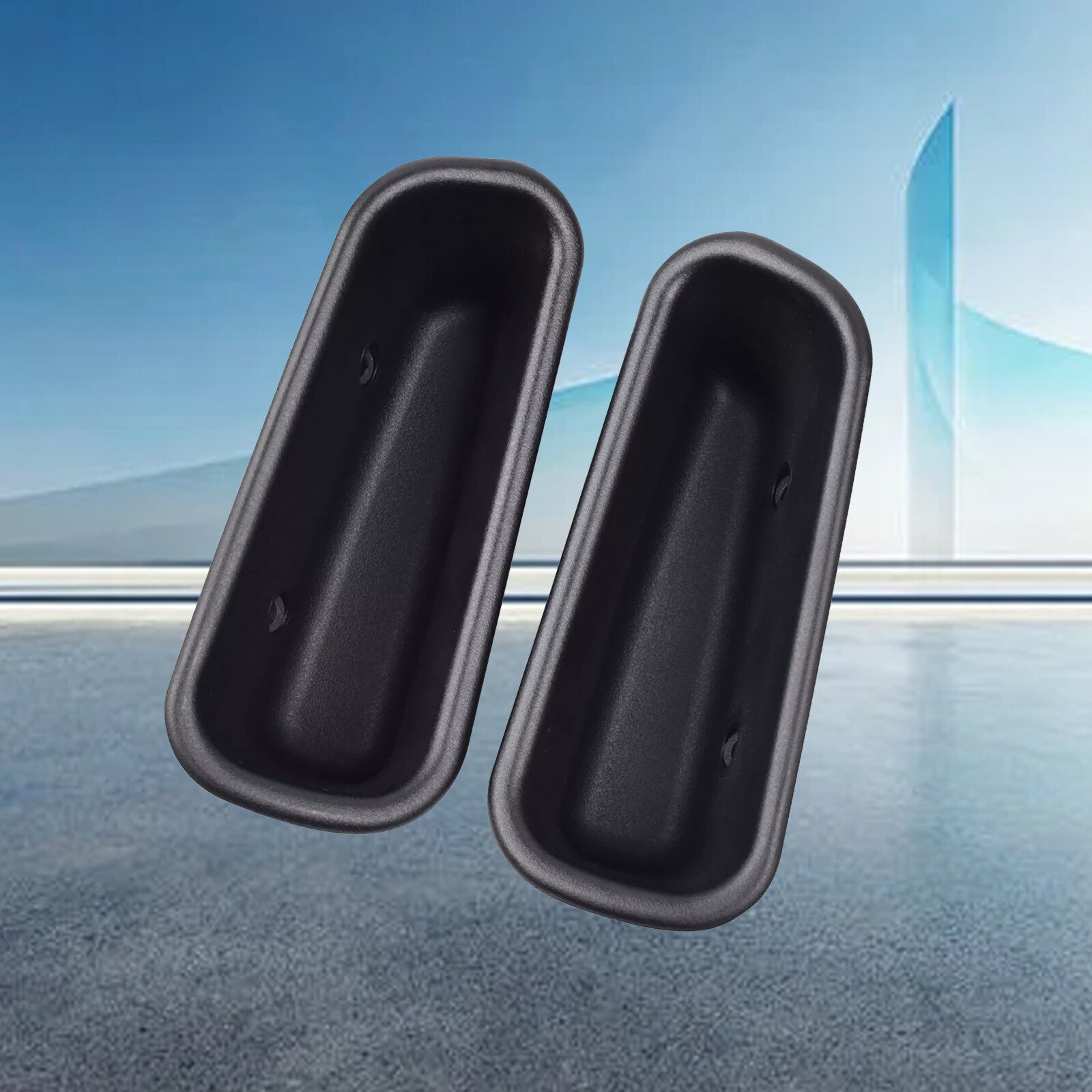 Pair For 1994-2001 for Dodge for Ram 1500 2500 3500 Front RH LH Door Pull Handle CupOR