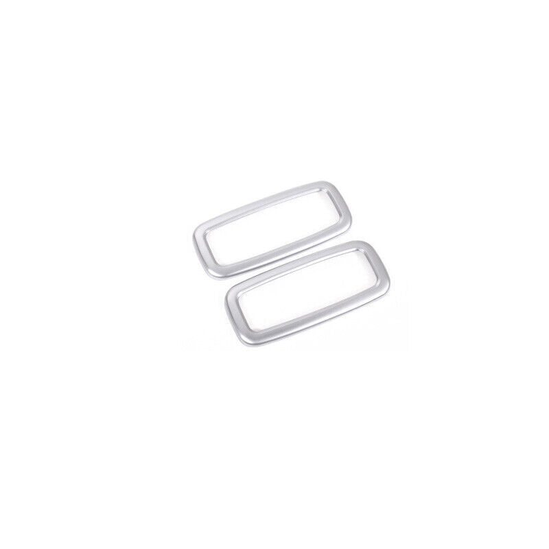 2PCS Silver ABS Cover Trim Rear Reading Light for BMW X3 G01 X4 G02 2018-2021