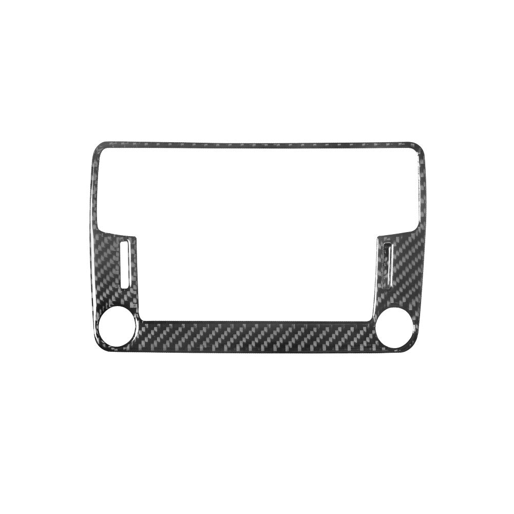 Carbon Fiber Navigation Console Cover Trim for Volkswagen for Tiguan 2013-2017 C