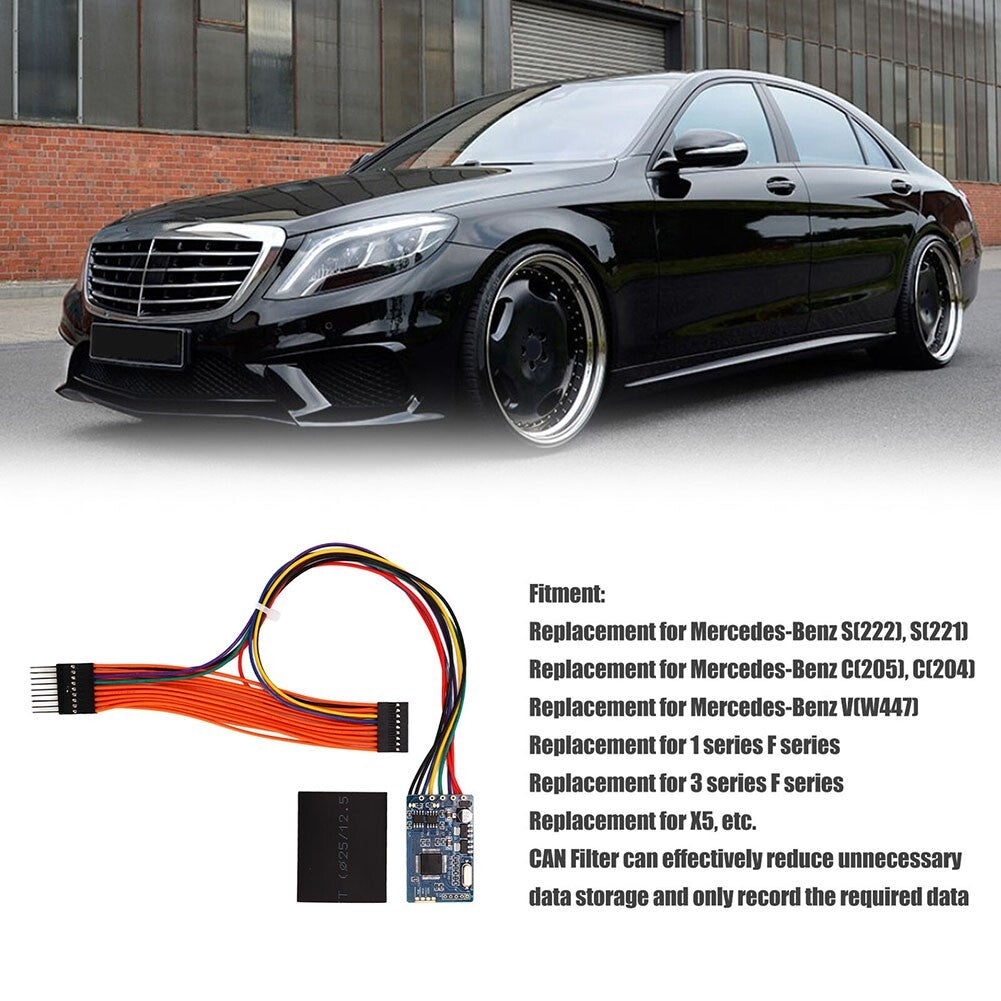 18In1 Auto CAN Filter Heatproof for 1 3 Series for Benz W166 W176 W207 Parts