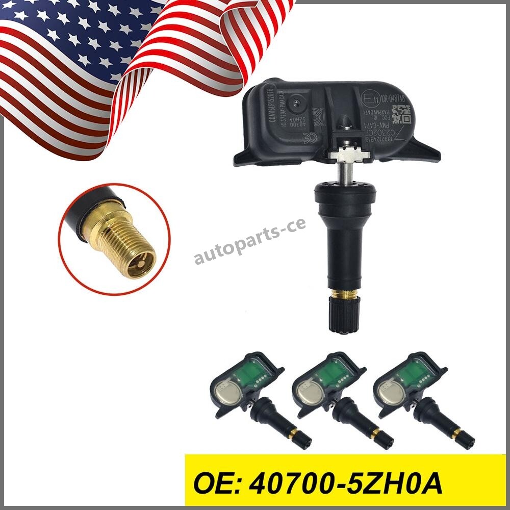 4PCS TIRE PRESSURE SENSOR TPMS 40700-5ZH0A For 2018-2020 for Nissan Kicks PMV-CA74