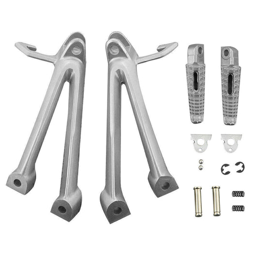for SUZUKI 2006 07 GSXR 600 750 K6 Passenger Rear Foot Pegs Footrests Bracket