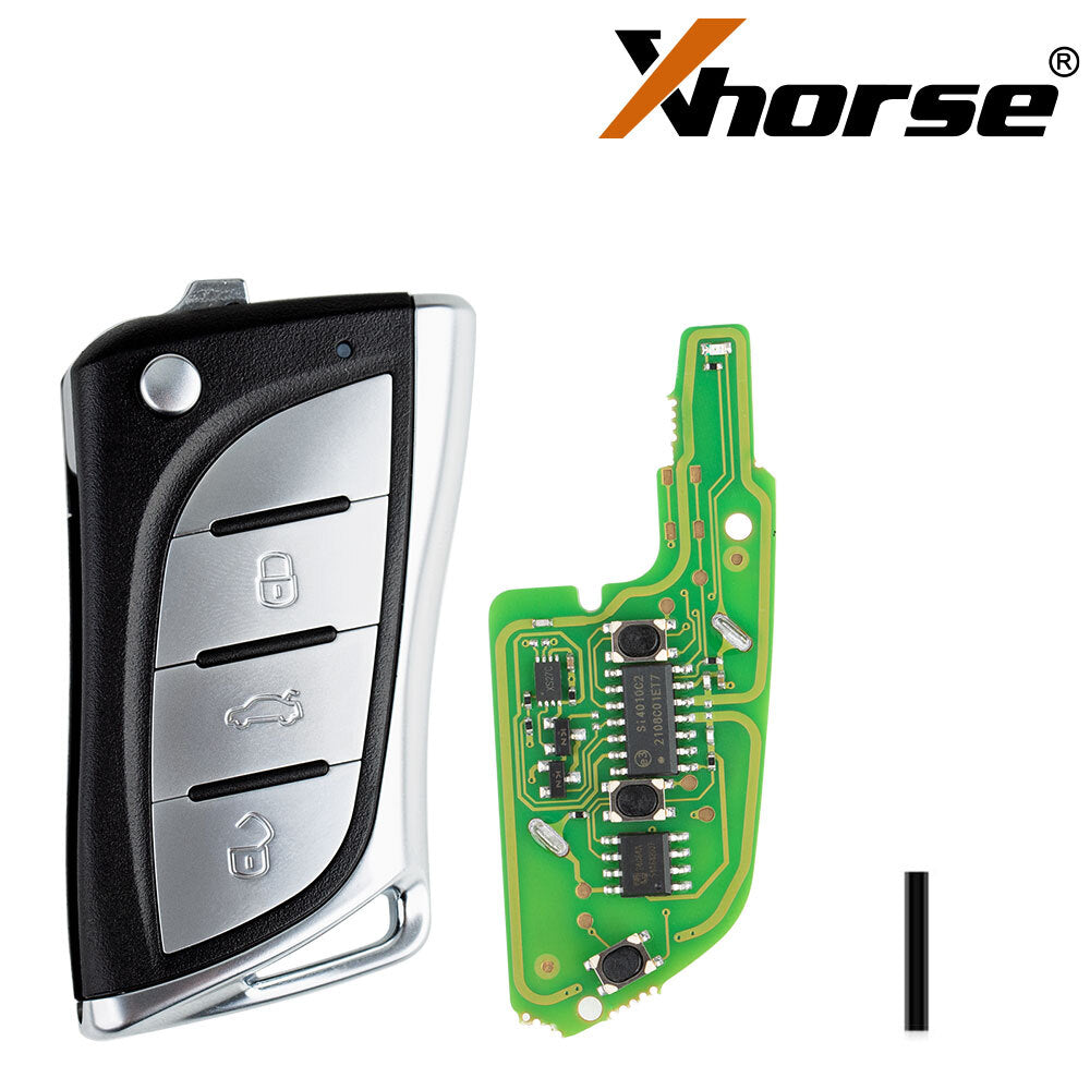 5¡Á XELEX0EN Super Remote Key With Super Chip 3 Buttons for Toyota / for Lexus