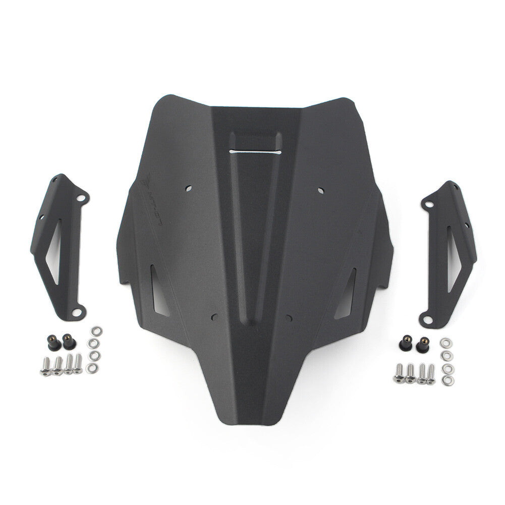 1x Black Windshield Windscreen for Yamaha MT-07 FZ-07 2021-2022 Wind Deflector