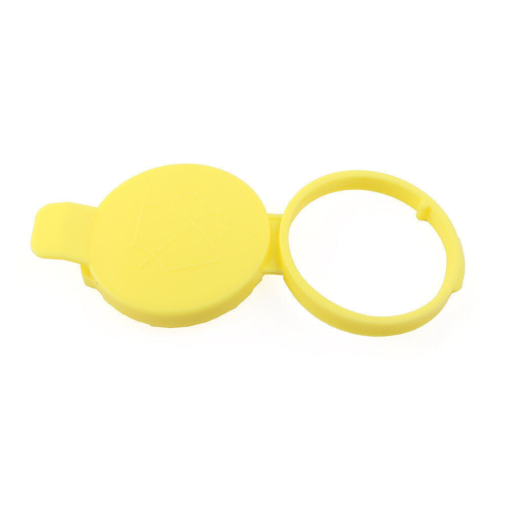 for Saab 9-3 9-3X 9-5 Yellow Car Windshield Wiper Washer Fluid Reservoir Cover