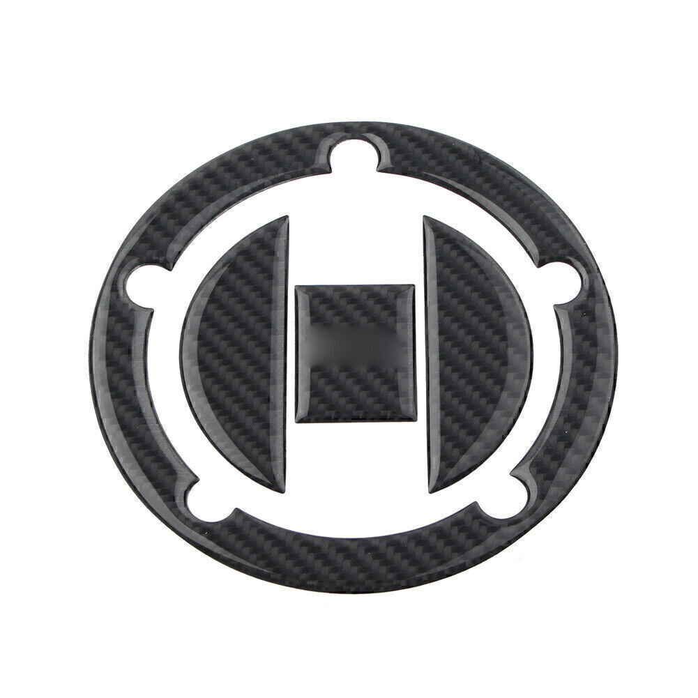 Carbon Fiber Petrol Fuel Cap Protector Tank Sticker Fit for SUZUKI GSXR 1000 750 600