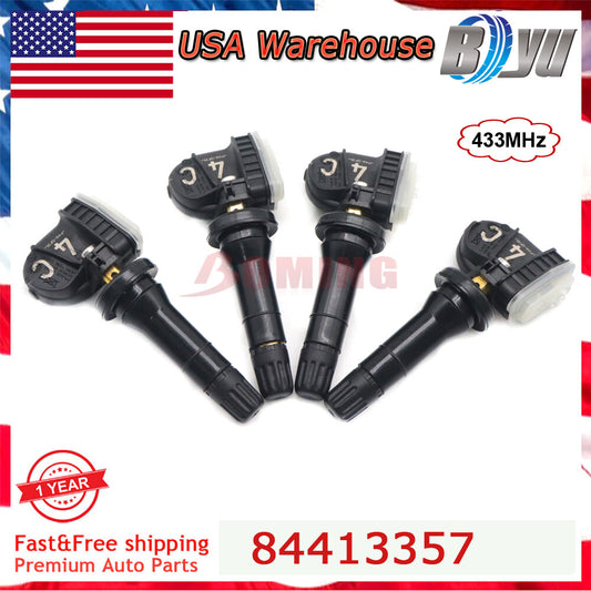 4x Brand-New Tire Pressure Sensor Fits for Chevy for GMC for Cadillac for Buick 2018-2022