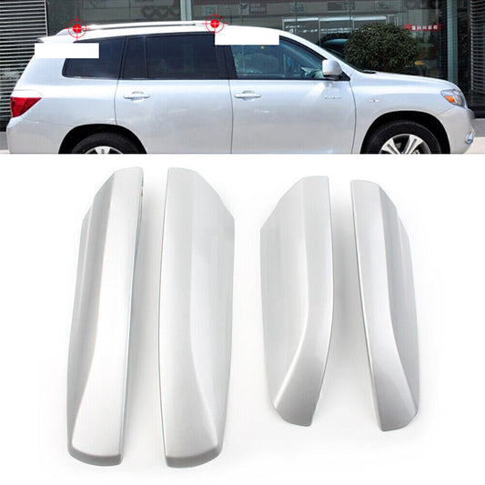 Fits for Toyota Highlander 2008-2013 Roof Rack Cover Rail End Shell Cap Replacement