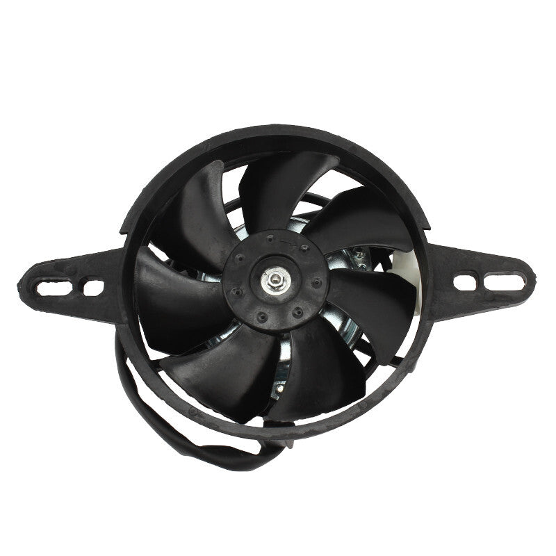 Motorcycle Electric Cooling Round Fan 120mm ATV Quad Oil Cooler Water Radiator