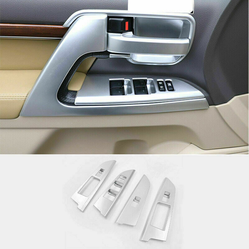 Window lift switch panel Cover trims ABS for Toyota for Land Cruiser LC200 2016-2021