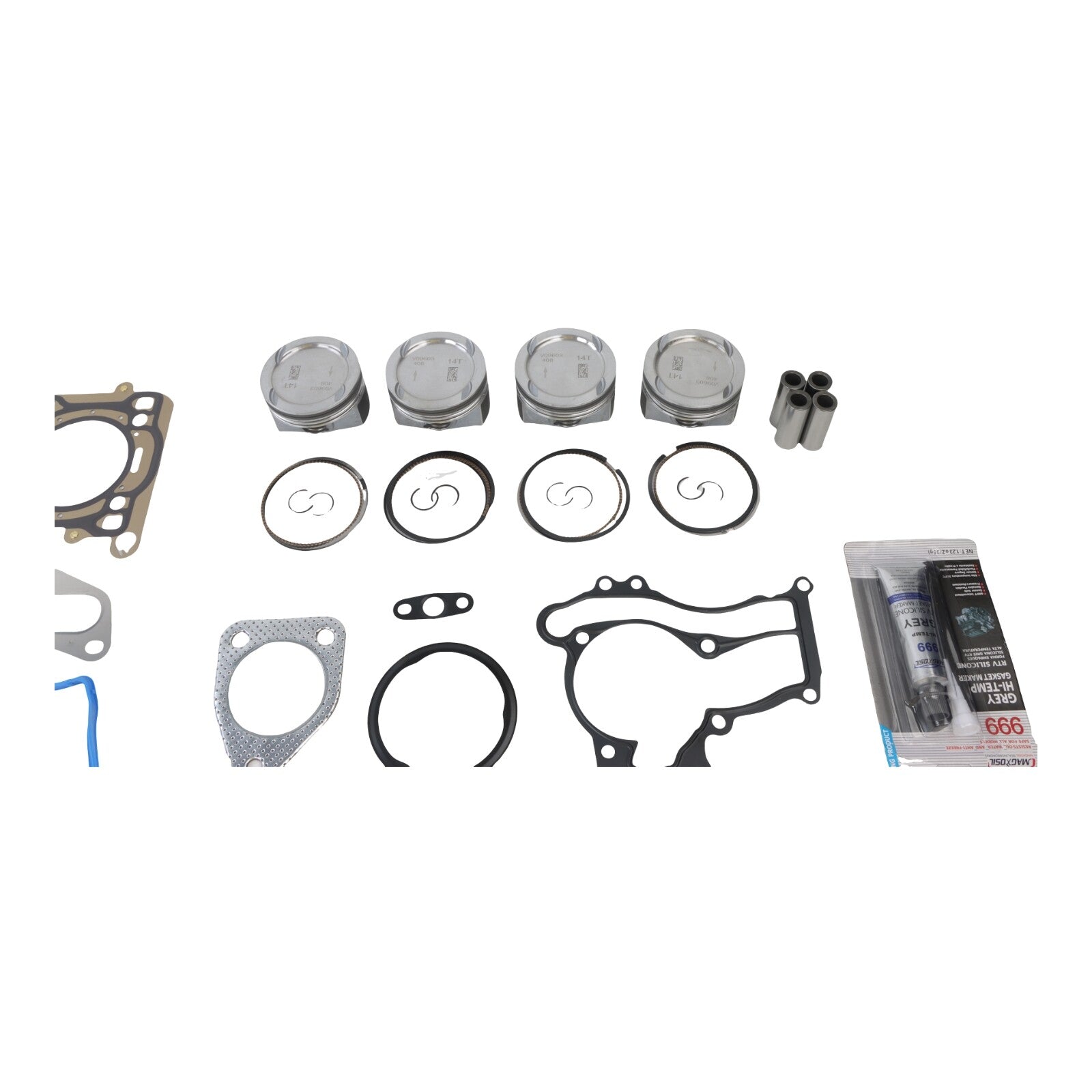 Head Gasket Bolt Set  Piston Ring Kit for Chevy for Cruze Limited Sonic Trax 1.4L