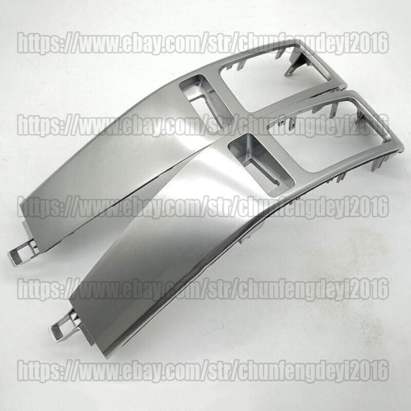 for Toyota for Land Cruiser Prado 03-09 Silver Instrument Air Vent Garnish Cover