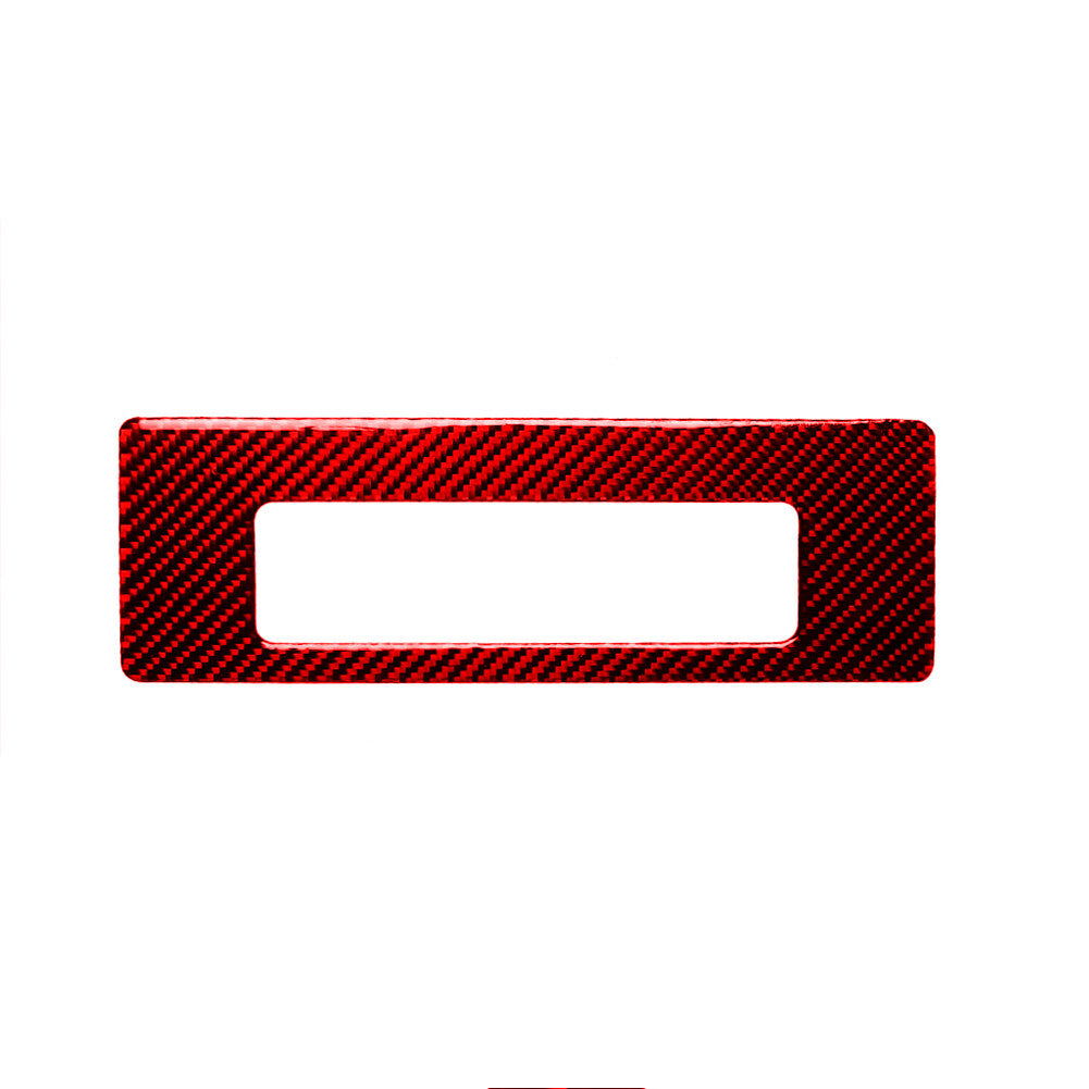 Red 1X Top Reading Light Frame Trim Cover Carbon Fiber for Nissan 350Z 2006-2009