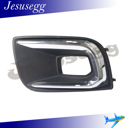Front Bumper Foglight Bezel Cover Chrome Trim Right For 2018-2021 for Toyota Sequoia